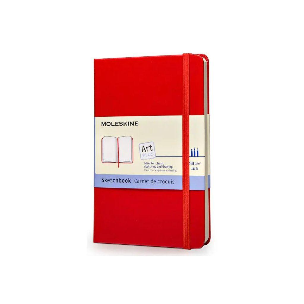 Блокнот Moleskine Art, 104стр, твердая обложка, красный [artqp063r]
