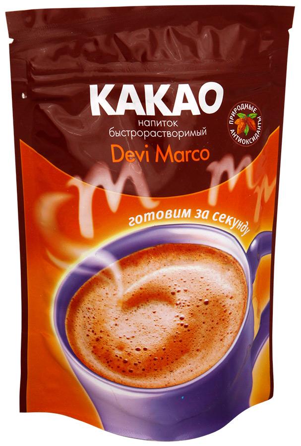 Какао-напиток быстрорастворимый Devi Marco, 250 гр., дой-пак