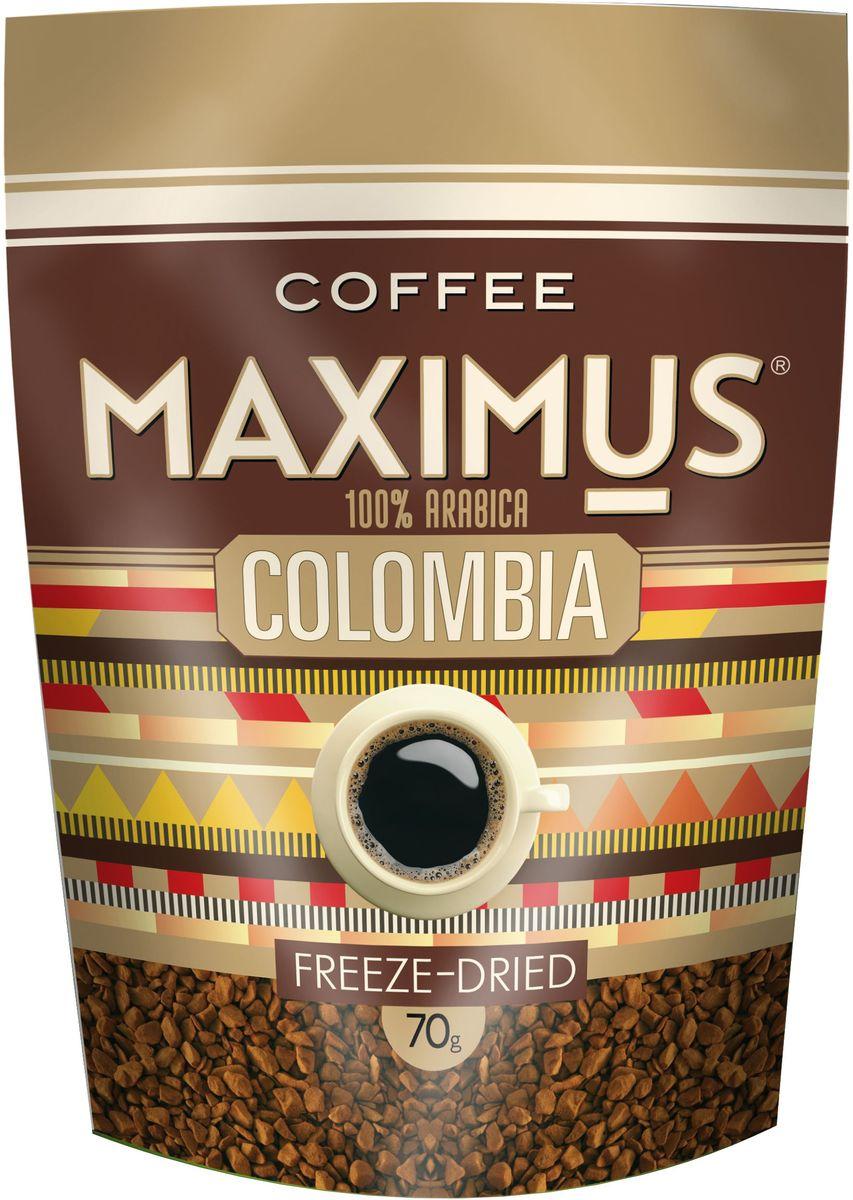 Кофе растворимый Maximus Colombia, 70 гр., дой-пак