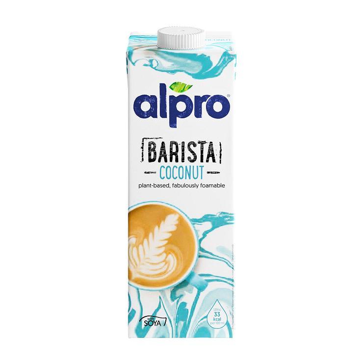 Напиток кокосовый Alpro Barista 1 л., тетра-пак