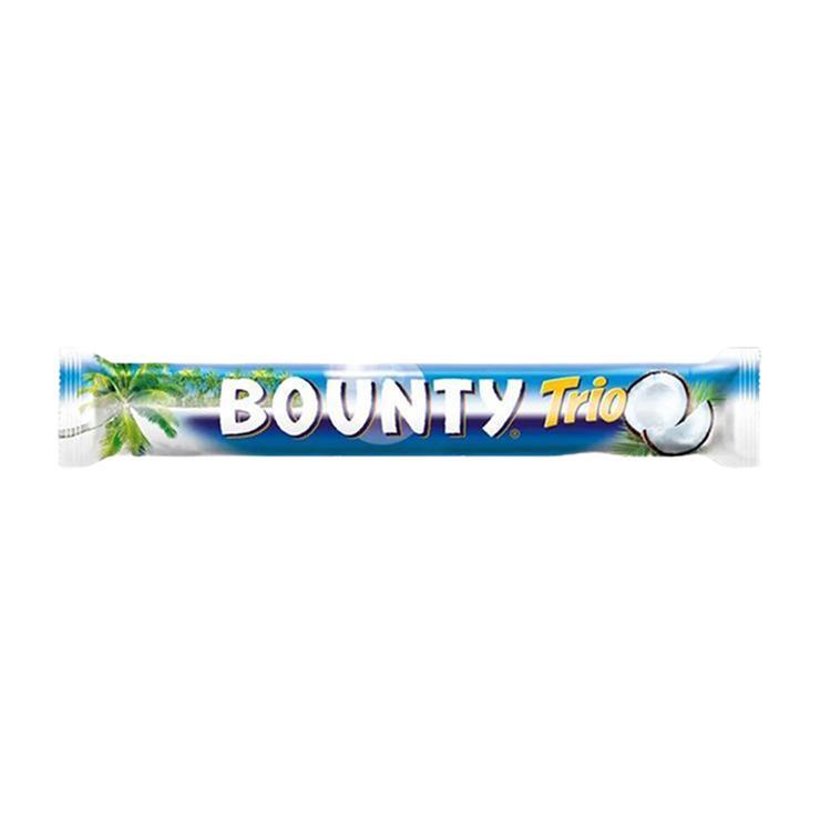 Батончик шоколадный Bounty Trio 82.5 гр., флоу-пак