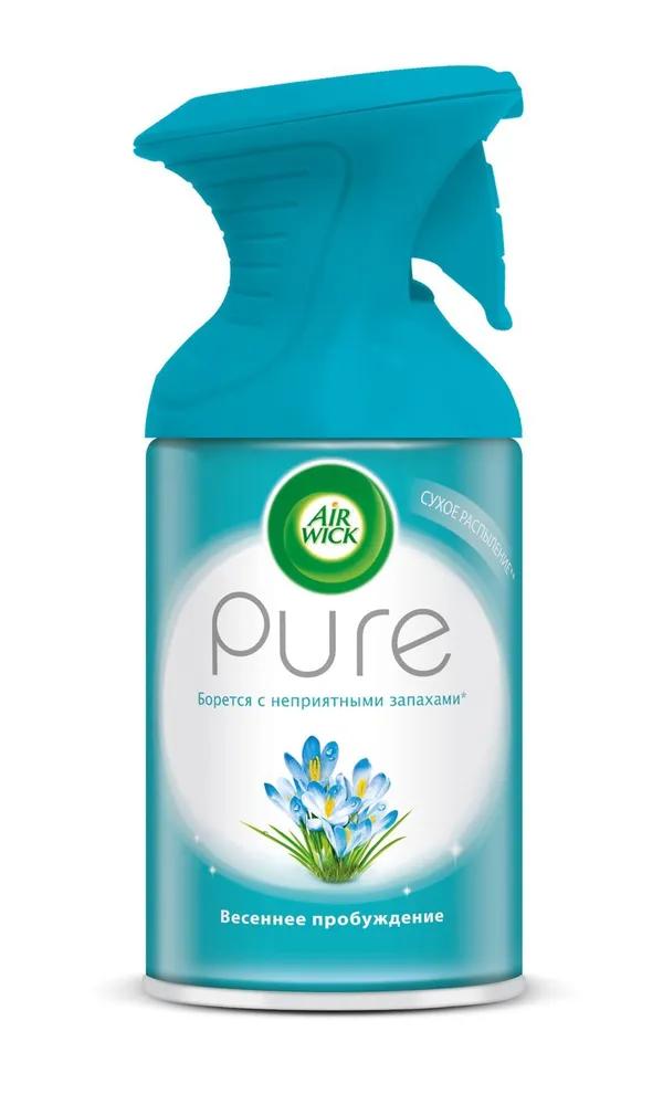 Освежитель воздуха AirWick pure весеннее пробуждение, 250 мл., аэрозоль
