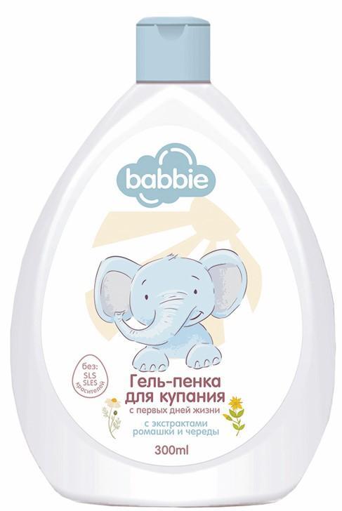 Гель-пенка для купания Babbie 300 гр., ПЭТ