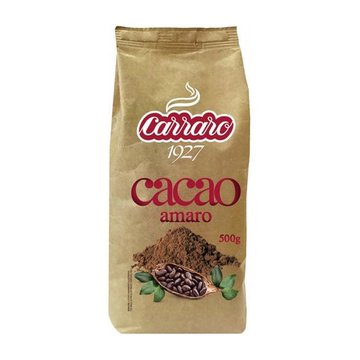 Какао Carraro Cacao Amaro 500 гр., флоу-пак