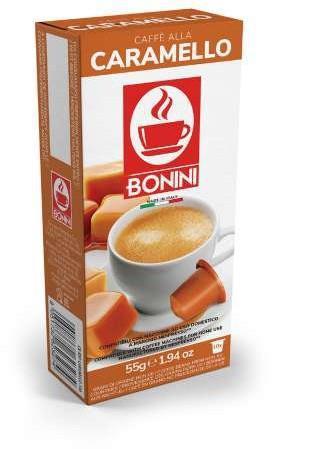 Капсулы Caffe Tiziano Bonini nes Caramello 10 шт. х 5,5 гр., картон