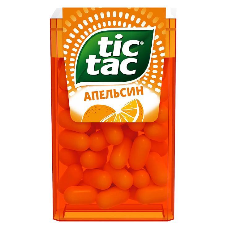 Драже Tic Tac апельсин 16 гр., пластик