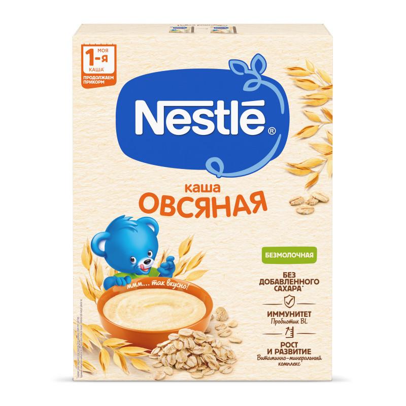 Каша Nestle молочная овсяная для продолжения прикорма с бифидобактериями 200 гр., пакет