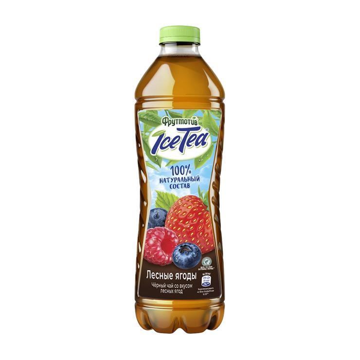 Чай холодный Ice Tea черный лесные ягоды 1,5 л., ПЭТ
