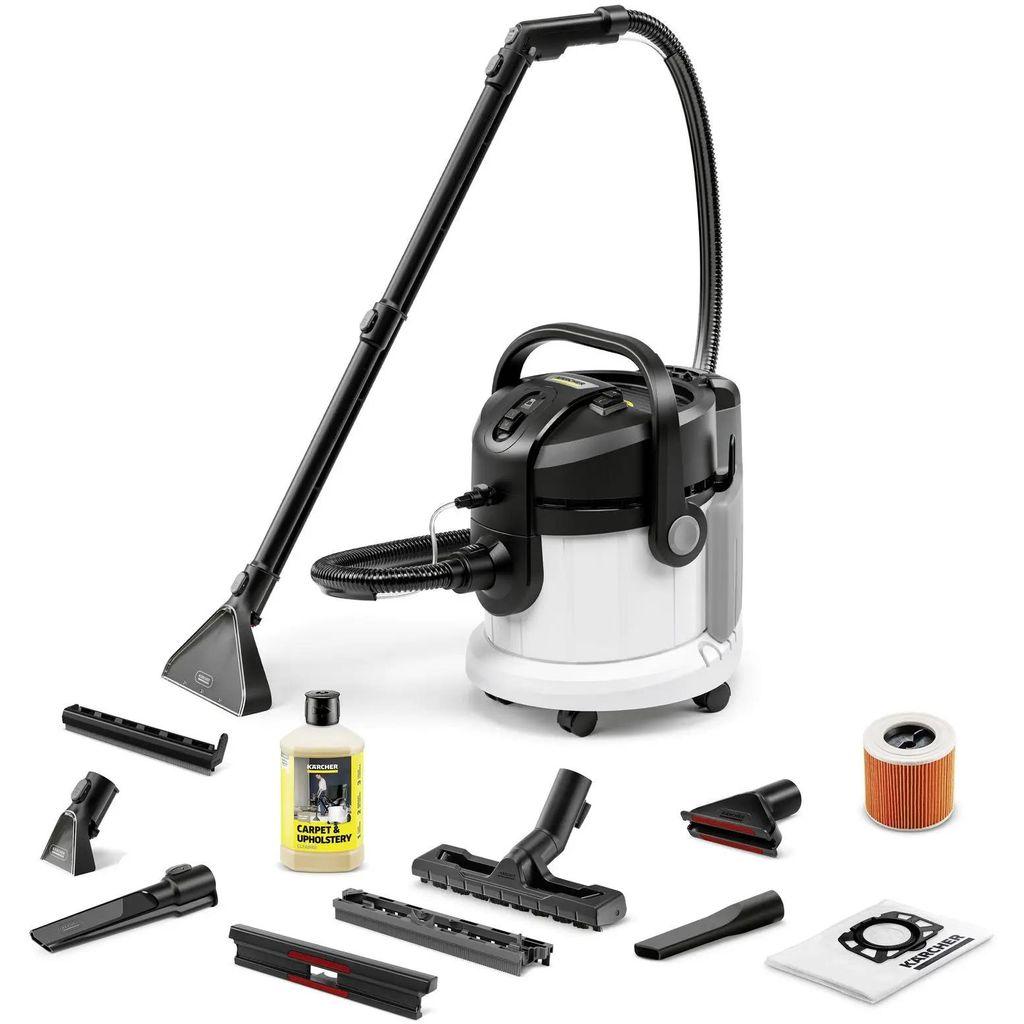 Моющий пылесос Karcher SE 4 Plus, 1000Вт, белый/черный [1.081-170.0]