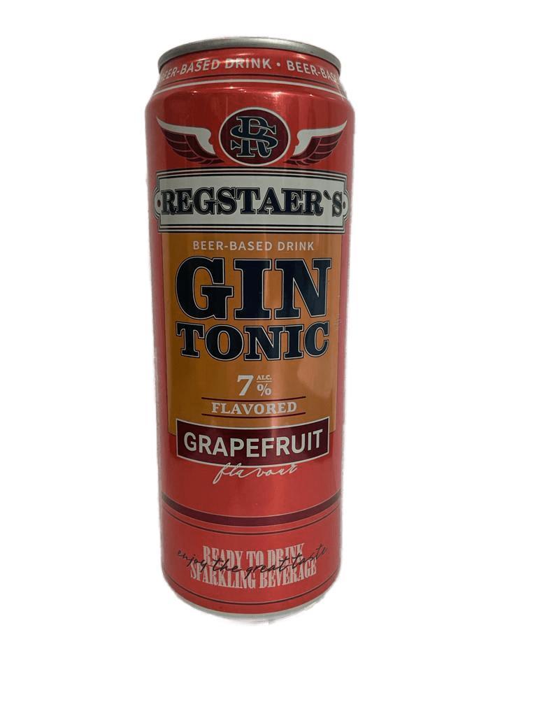 Напиток пивной Regstaer's Gin-Tonic грейпфрут 430 мл., ж/б