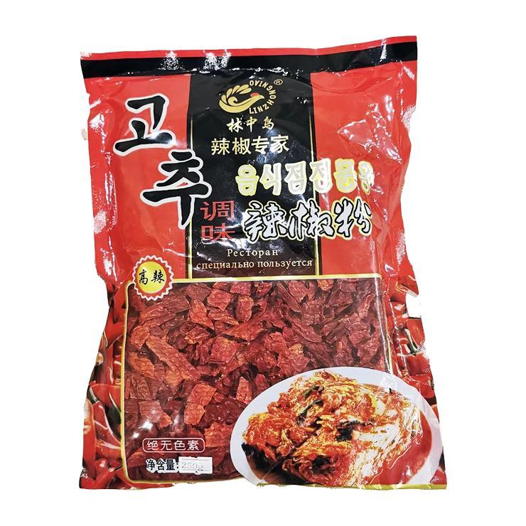 Перец Чили резаный Китай 250 гр., вакуум