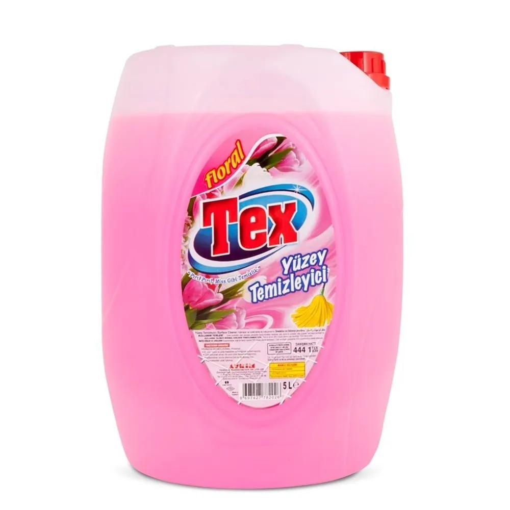 Средство для мытья пола TEX Цветочный сад жасмин ландыш 5 л., ПЭТ