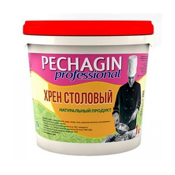 Хрен Pechagin столовый 1 кг., пластиковая упаковка