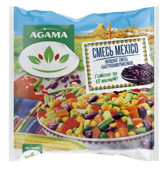 Смесь овощная Agama Mexico 400 гр., флоу-пак
