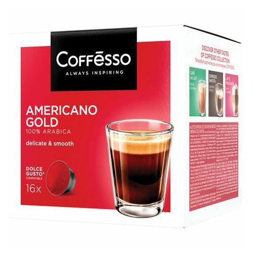 Кофе Coffesso Americano Gold в капсулах для Dolce Gusto 16 шт. 128 гр., картон