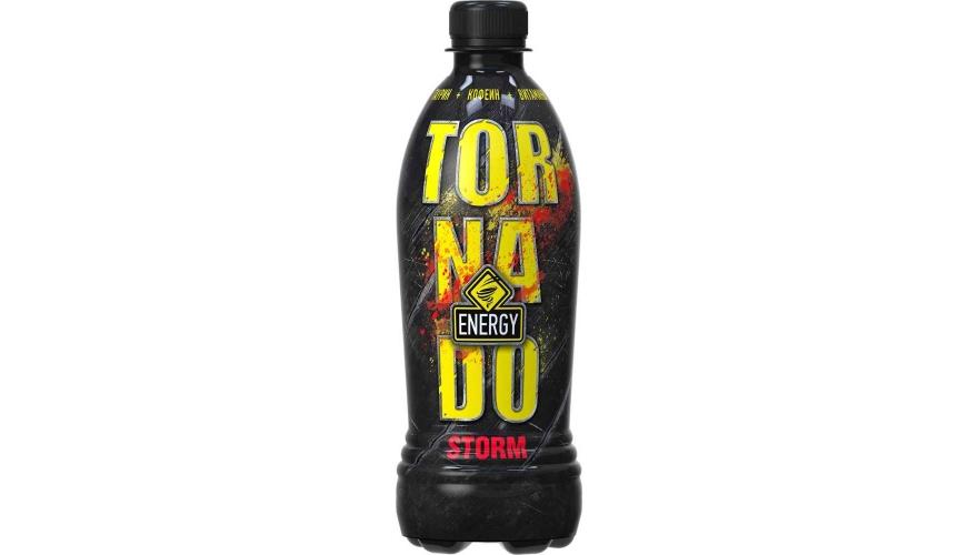 Напиток энергетический Tornado Energy Storm газированный 1 л., ПЭТ