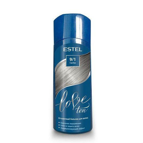 Бальзам для волос Estel Love Ton оттеночный тон 9/1 серебро 150 мл., ПЭТ