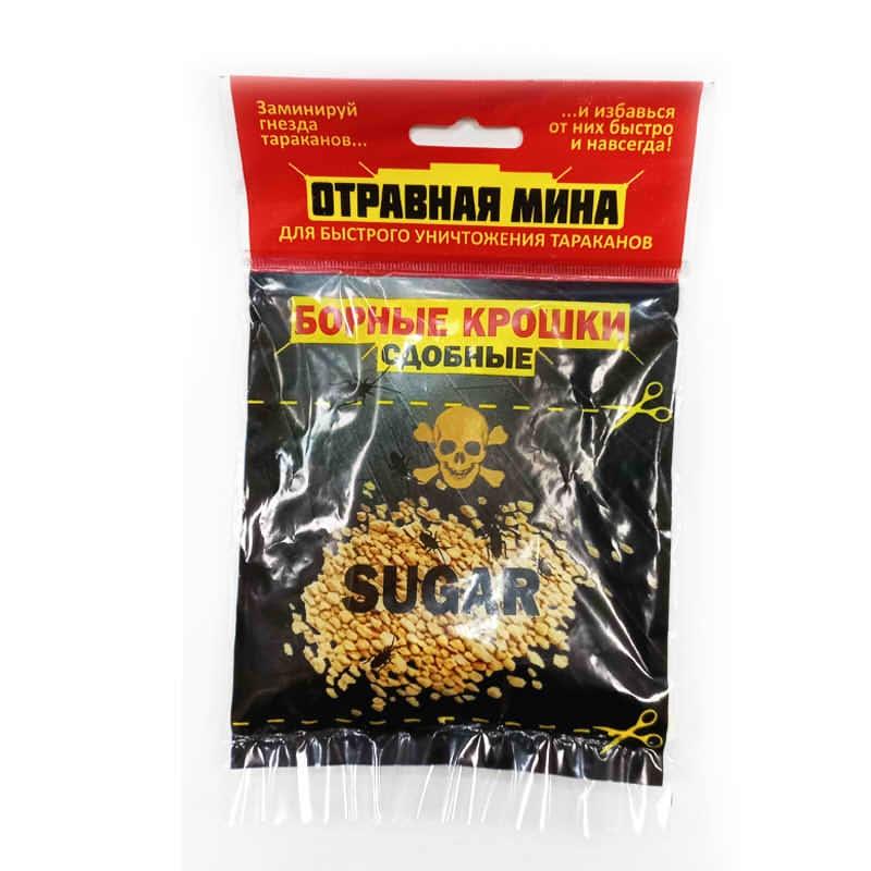 Борные крошки ДОХЛОКС от тараканов и муравьев 40 гр., флоу-пак