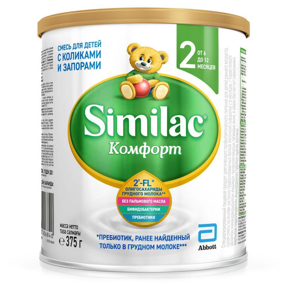 Смесь Similac Комфорт 2 375 гр., ж/б