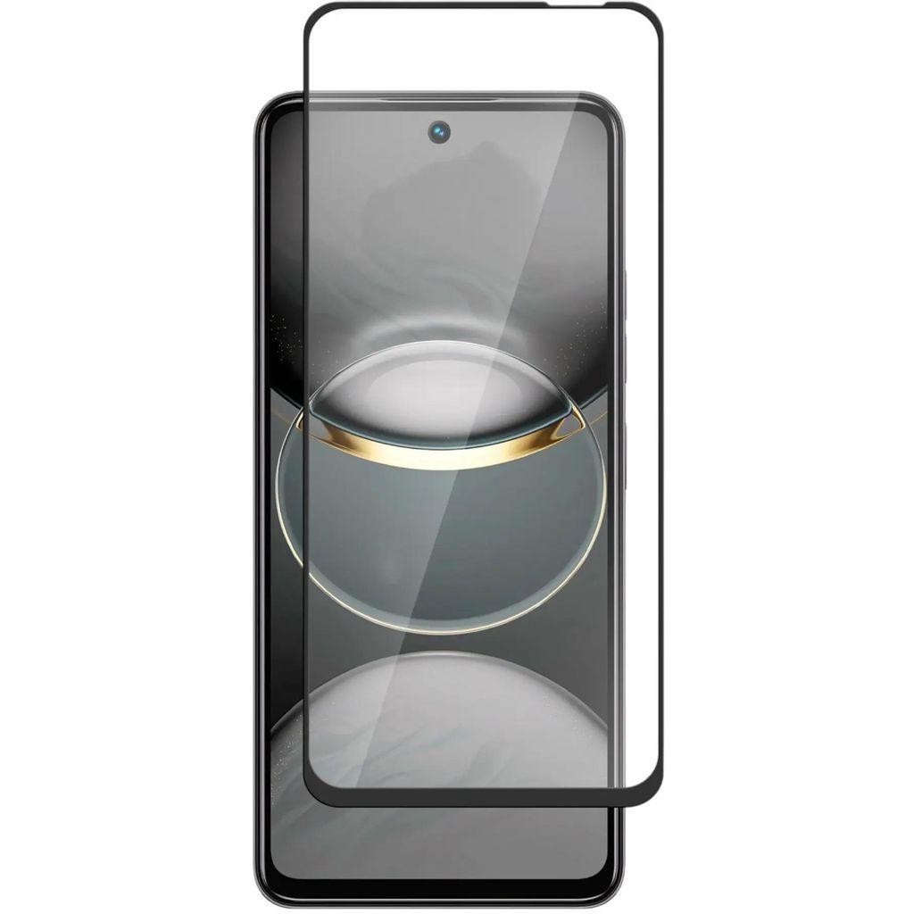 Защитное стекло для экрана BORASCO для Huawei Nova Y73 антиблик, 164х74 мм, 2.5D, 1 шт, черный [75429]