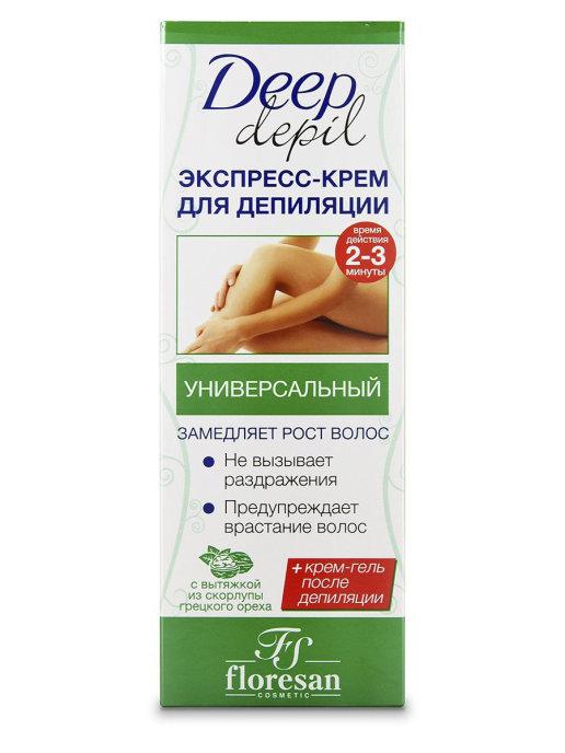 Универсальный экспресс-крем для депиляции Floresan Depilinea, 100 мл., картон