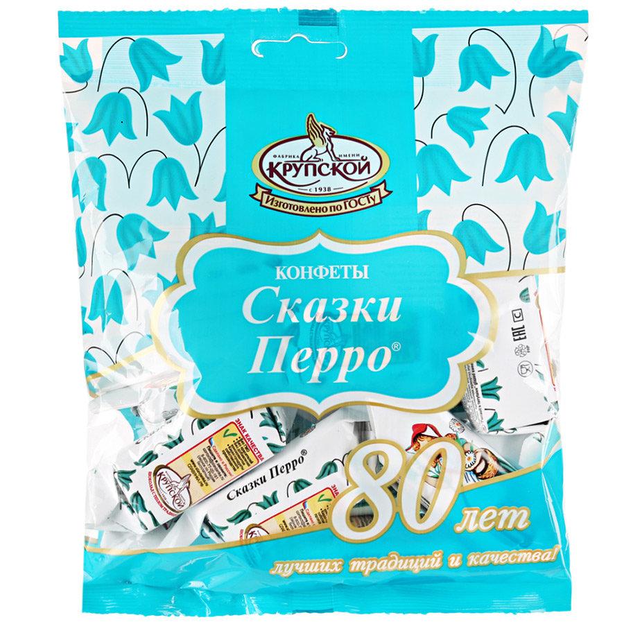 Конфеты КФ им. Крупской Сказки Перро 1 кг., флоу-пак