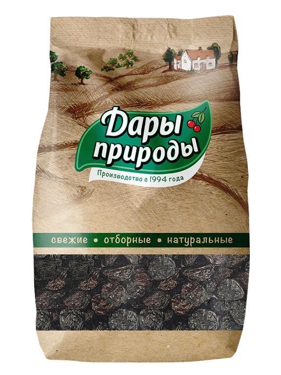 Виноград сушеный (изюм), Дары природы, 450 гр., флоу-пак