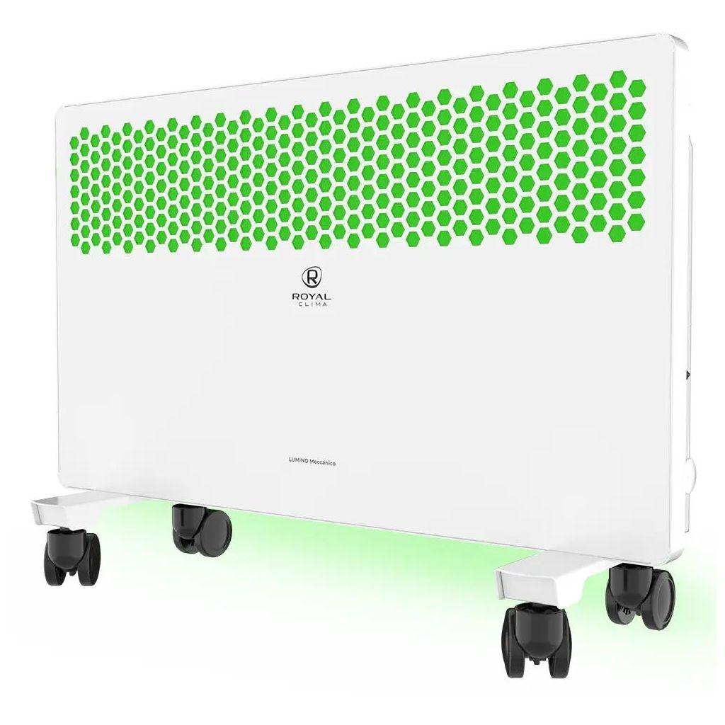 Конвектор ROYAL CLIMA Lumino Meccanico REC-LUW1000M, 1000Вт, белый