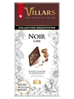Шоколад VILLARS темный с хрустящей кофейной крошкой 100 гр., картон