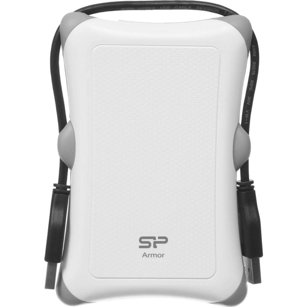 1ТБ Внешний диск HDD Silicon Power Armor A30 SP010TBPHDA30S3W, USB 3.0, белый