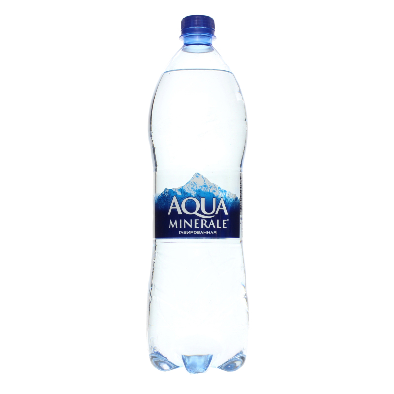 Вода газированная Aqua Minerale минеральная 1.25 л., ПЭТ