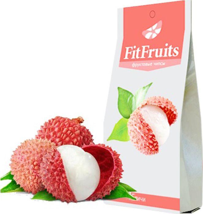 Чипсы фруктовые Fit Fruits личи 20 гр., бумага