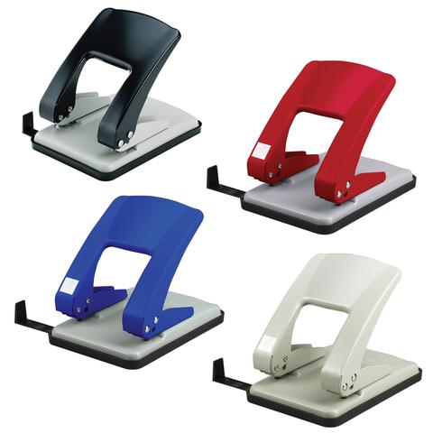 Дырокол металлический, до 40 листов, ассорти, KW-trio Stylish Heavy Duty