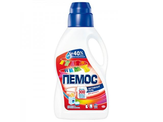 Средство Пемос Для стирки гель Колор 845 мл., ПЭТ