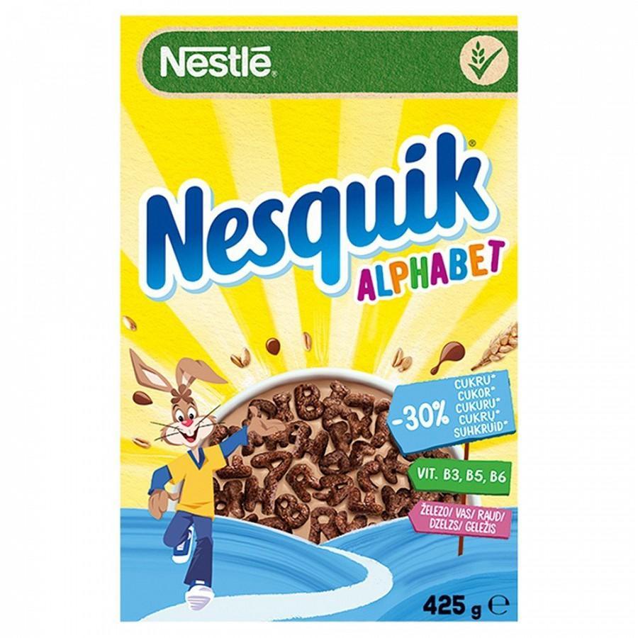 Готовый завтрак Nesquik ABC 425 гр., картон