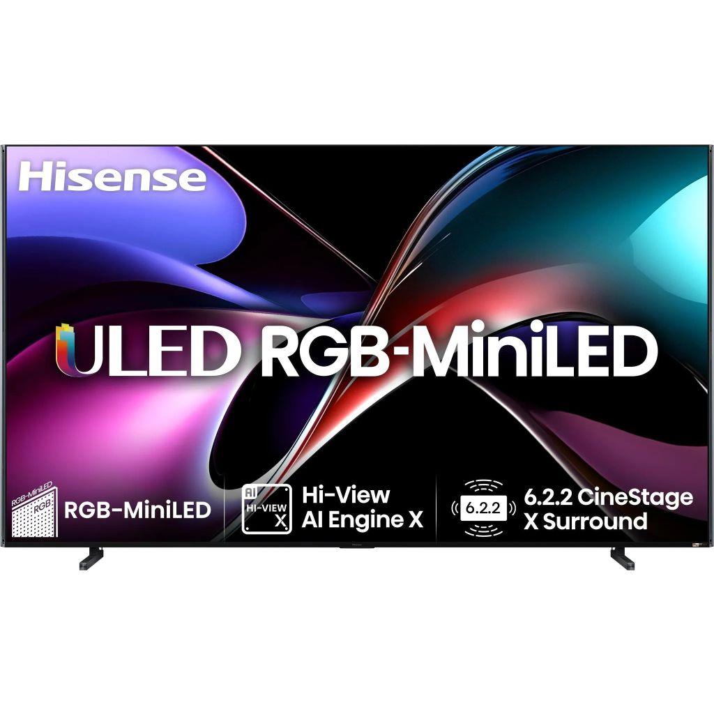 100" Hisense 100UXQ 4K Ultra HD, СМАРТ ТВ, черный