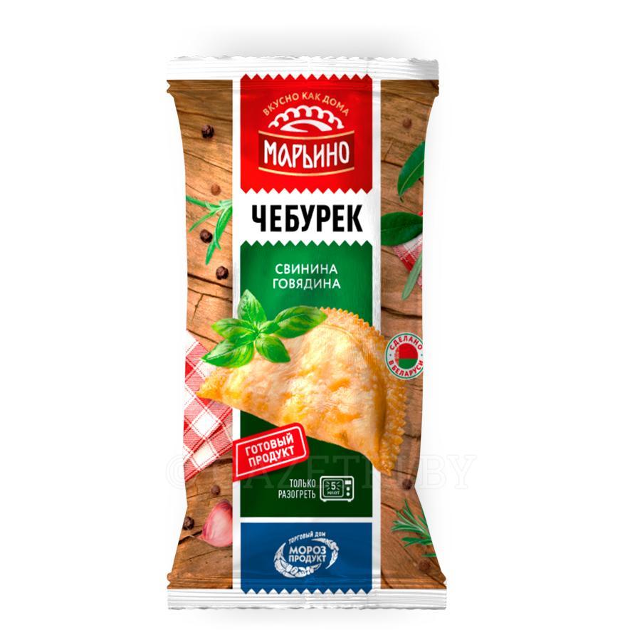 Чебурек Морозпродукт жареный со свининой и говядиной Беларусь, Белорусские сказки, 130 гр, флоу-пак