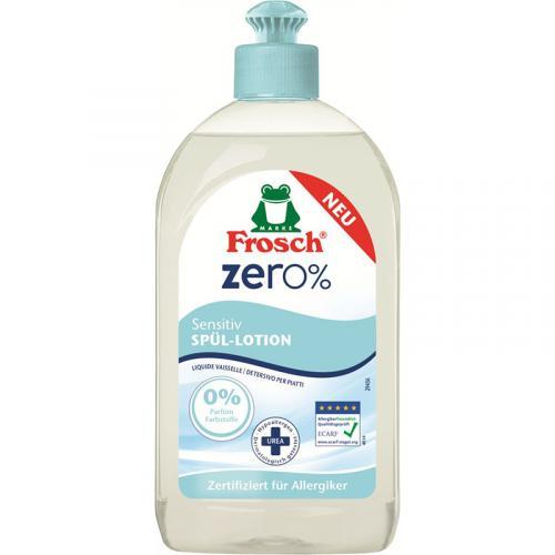 Бальзам для мытья посуды Frosch Zero Sensitive, 500 мл., пластиковая бутылка