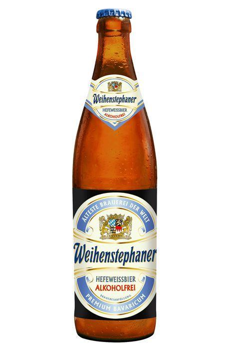 Пиво безалкогольное Weihenstephaner Hefeweissbier Alkoholfrei 500 мл., стекло