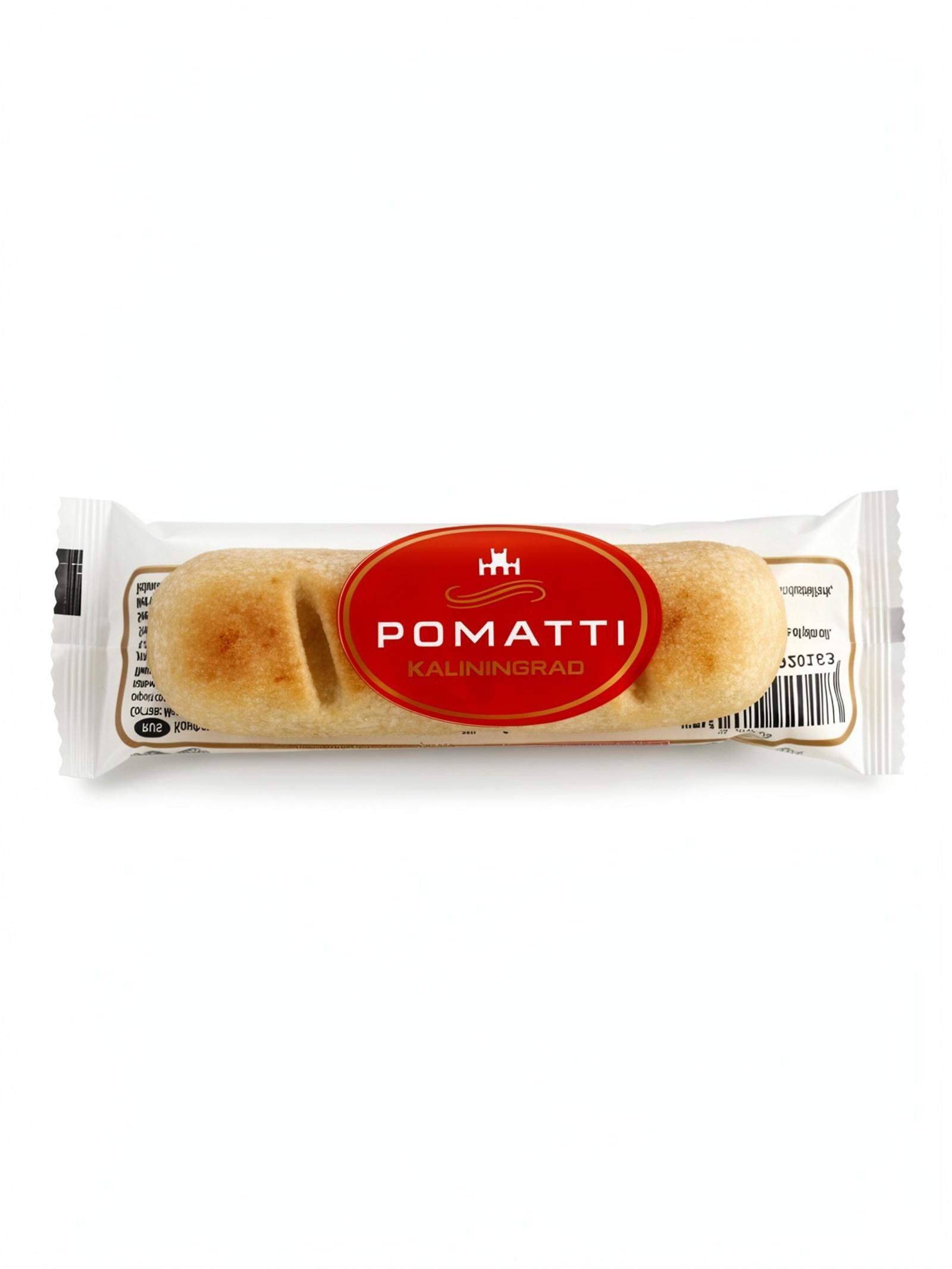 Батончик Pomatti Кенигсбергский марципановый запеченный 40 гр., флоу-пак