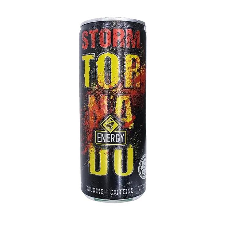 Напиток энергетический Tornado Energy Storm газированный 450 мл., ж/б