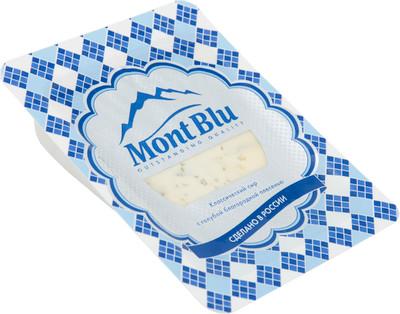 Сыр Бобровский Mont Blu 50%, с голуб.плесенью, 100 гр., ПЭТ