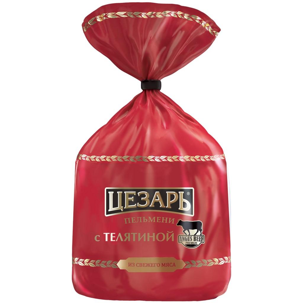Пельмени Цезарь с телятиной 700 гр., флоу-пак