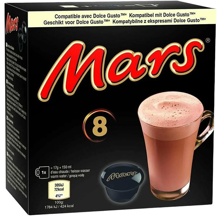 Горячий шоколад Dolce Gusto Mars в капсулах 120 гр., картон