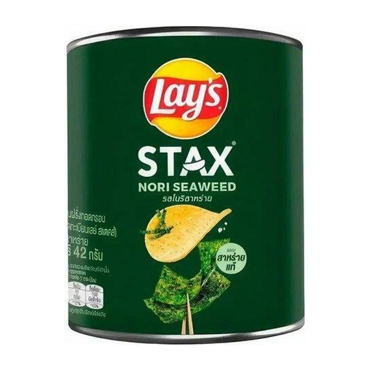 Чипсы Lay's Stax водоросли нори 42 гр., туба