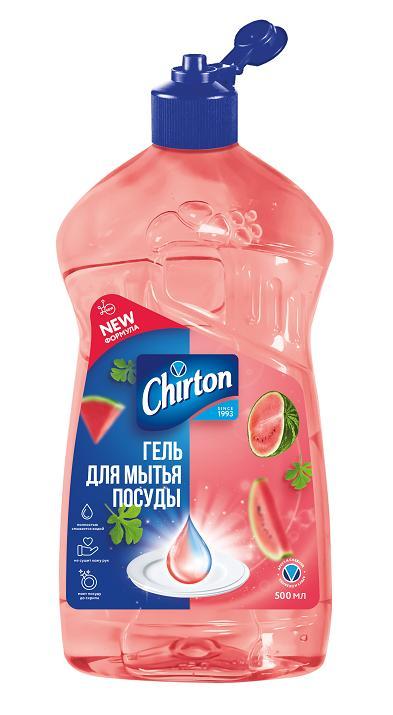 Гель для мытья посуды Chirton Арбуз и ежевика 500 мл., ПЭТ