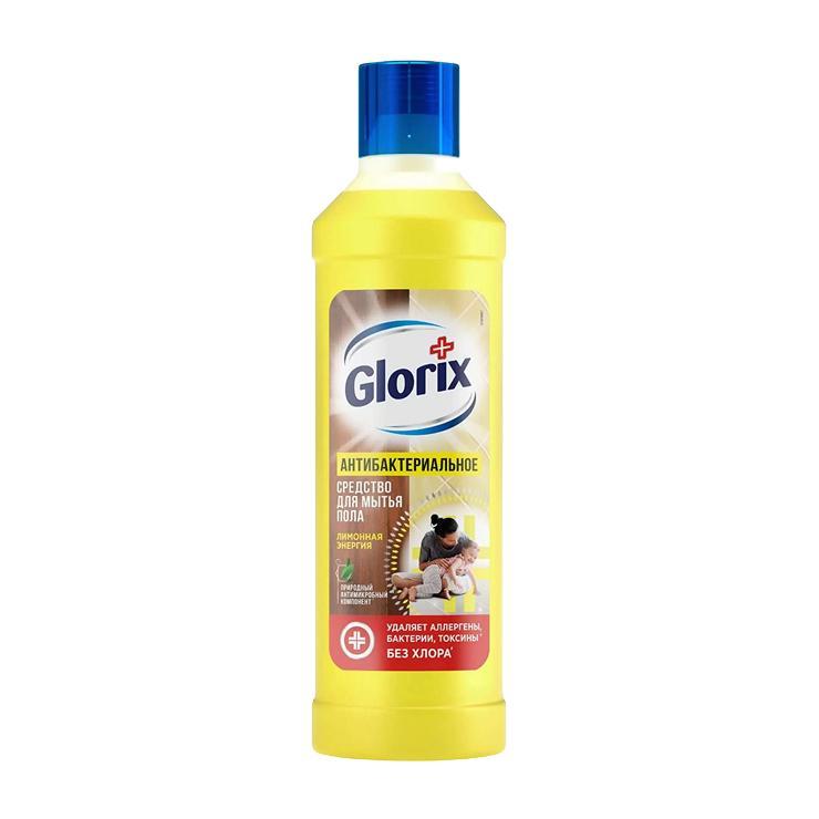 Средство для мытья полов Glorix Лимонная энергия 1 л., флакон