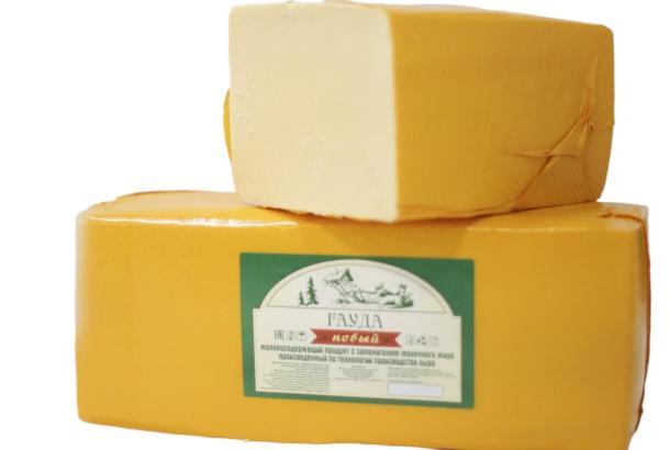 Продукт сырный Агромилк Гауда Новый СЗМЖ 4 кг., термоусадочная пленка