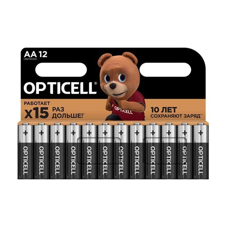 Батарейки Opticell Basic AA 12 штук, блистер