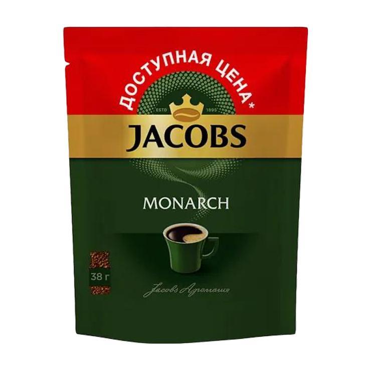 Кофе Jacobs Monarch растворимый 38 гр., дой-пак